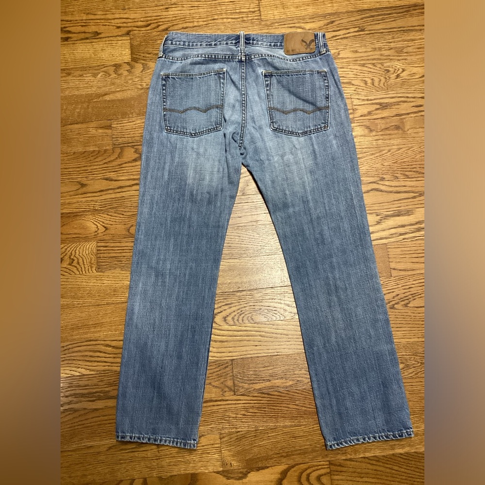 American Eagle Men’s Jeans size 31x30 Slim Straight - Picture 2 of 8